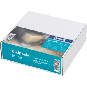 Mapei Dichtecke Innen, vorgefertigte Innenecke zur Abdichtung von Fliesenecken, im Karton.