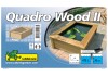 Ubbink TeichHolzumrandung Quadro Wood II Natur für Victoria Quadro 6