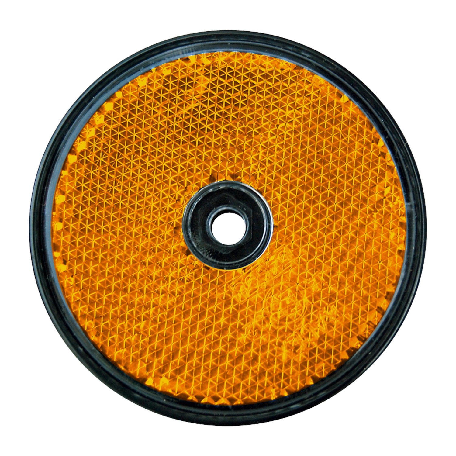 LAS Runder Reflektor für PKW Anhänger 2 Stück Orange kaufen bei OBI