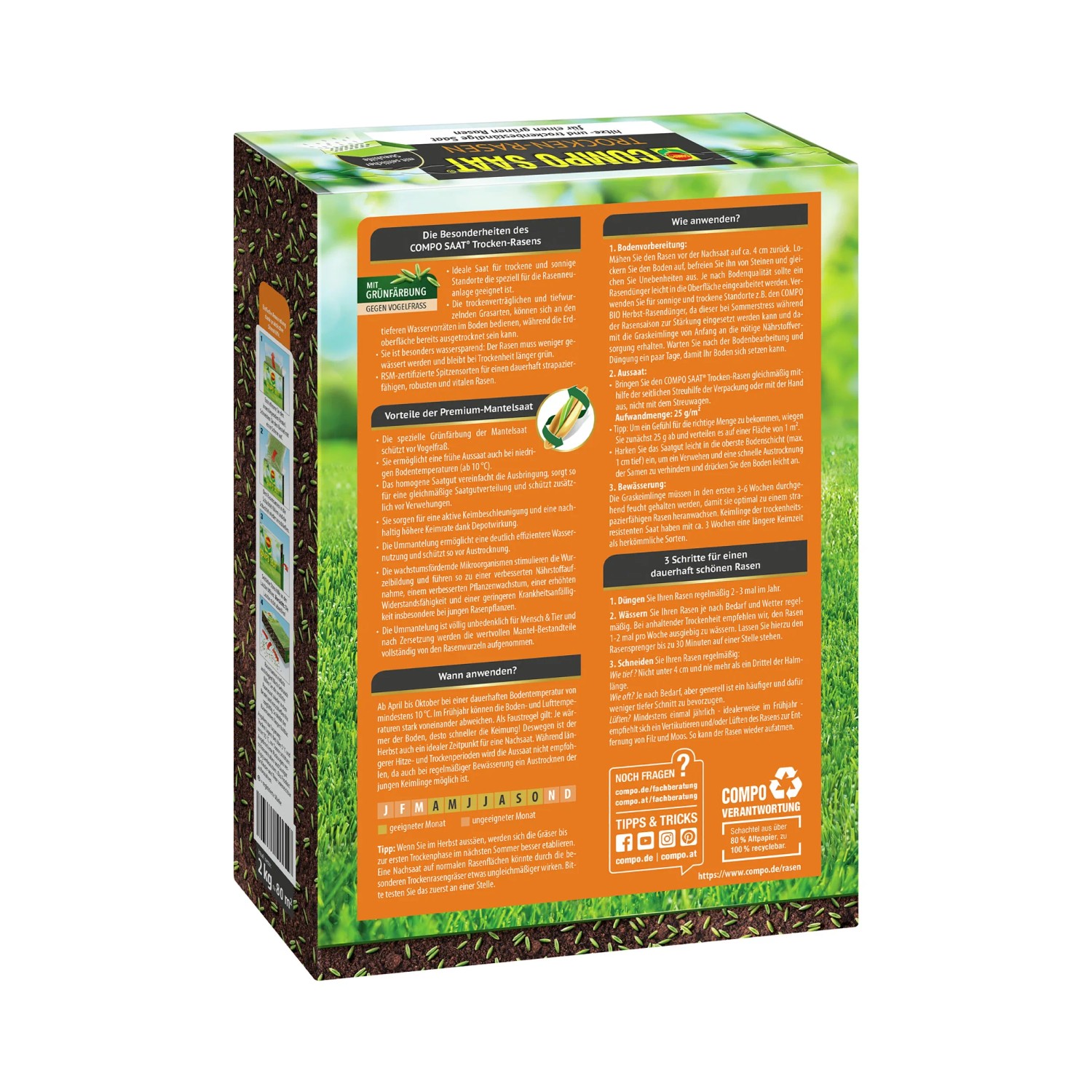 blaukorn dünger compo COMPO Blaukorn® Universal-Blaudünger – Stockpinturas main image 1