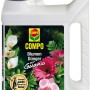 Compo Blumendünger mit Guano, 2,5 l Kanister mit Blumenabbildung.