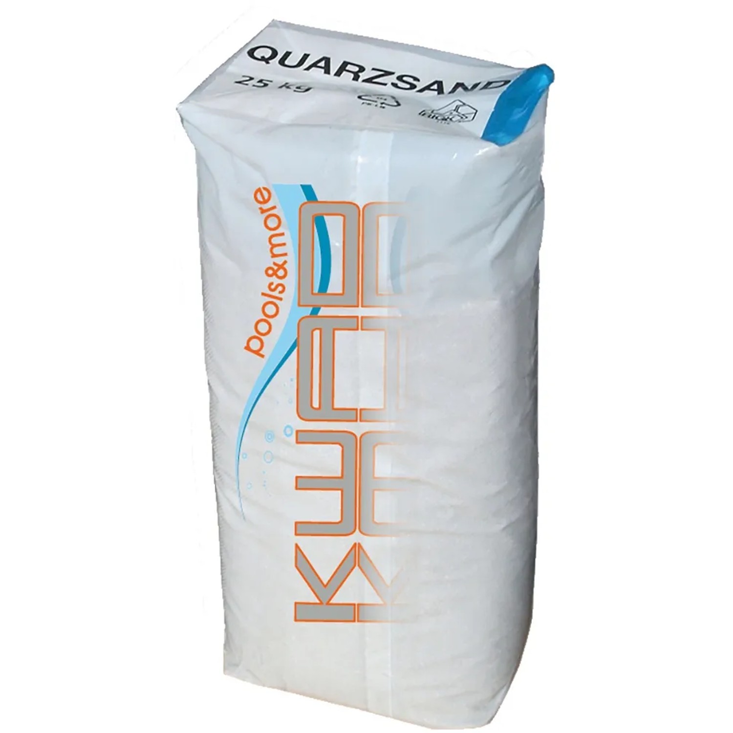 Sack Quarzsand (25 kg) für Chemoform Stahlwandpool Sandfilteranlage.