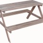 Kinder-Picknicktisch Bamori aus Akazie (FSC®), ideal für Garten & Terrasse. Kindermöbel-Set mit Tisch und Bänken.