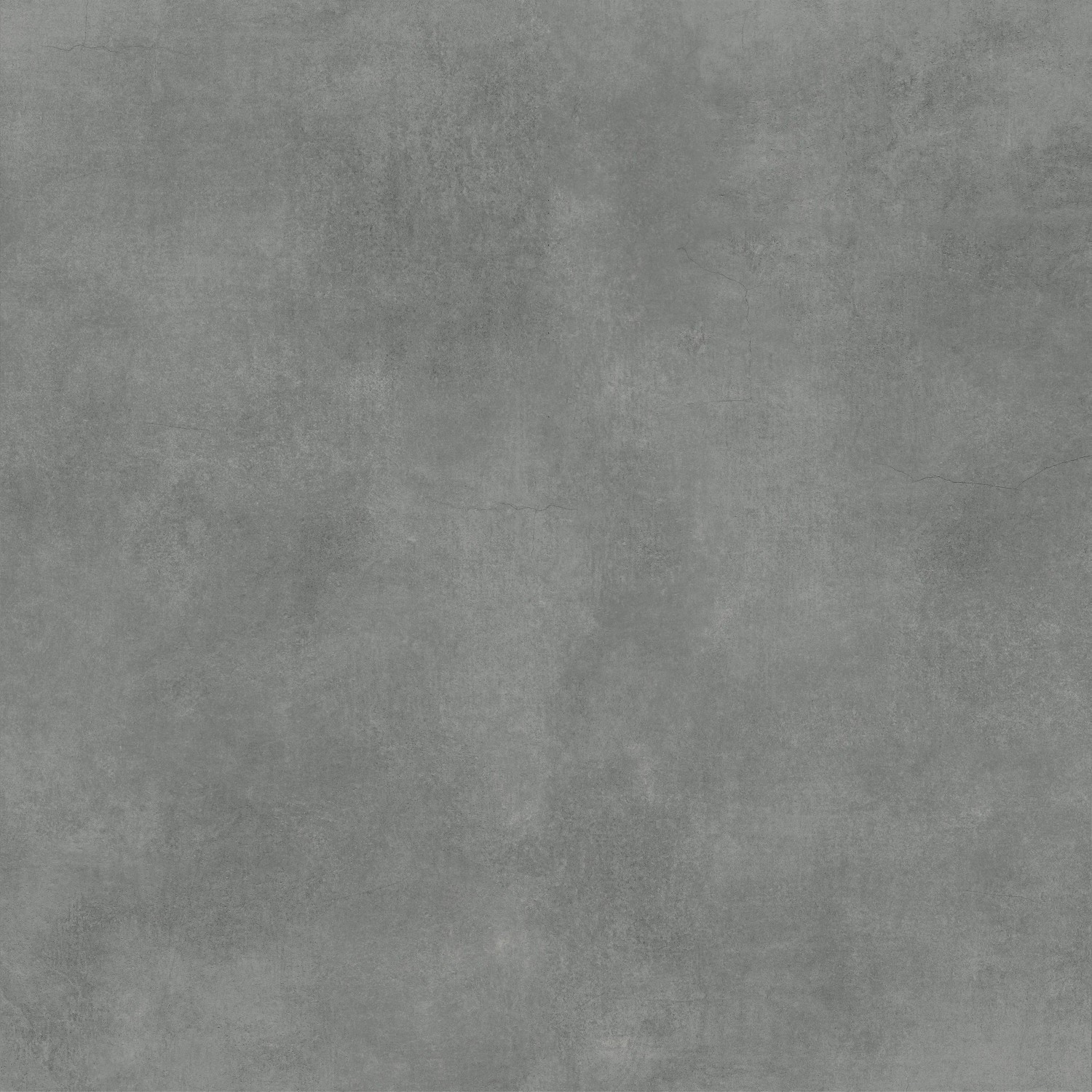 Graue Bodenfliese Feinsteinzeug Silver peak, 59,8x59,8 cm, matte Oberfläche in Betonoptik.