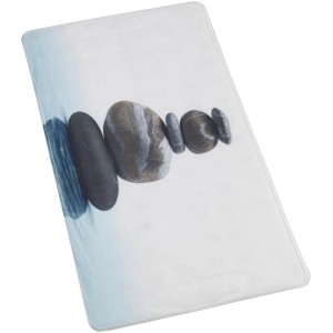 Wenko Wanneneinlage Meditation, 70x40 cm, mit Steindekor für sicheren Halt in der Badewanne.