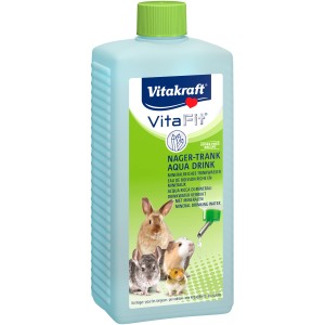 Vitakraft Nager-Trank 500ml: Mineralreiches Ergänzungsfutter für Nager zur täglichen Flüssigkeitsversorgung.