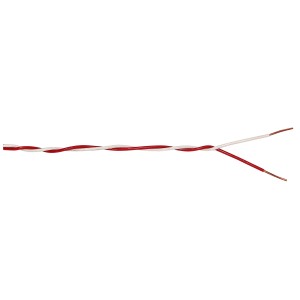 Klingeldraht YK-Draht 2 x 0,6 Rot/Weiß 10 m