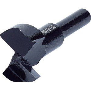 Schwarzer LUX WS Scharnierlochbohrer Comfort Ø 26 mm aus Werkzeugstahl.