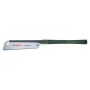 Bosch Japansäge Dozuki 270 mm: Zugsäge mit grünem Griff und feinem Sägeblatt für präzise Schnitte.