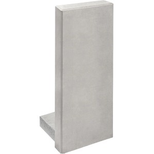 Premac L-Stein bewehrt, 105x50x60cm, grau. Ideal für Mauern und Einfassungen im Garten.