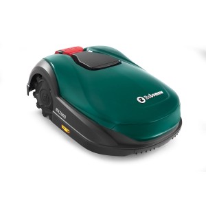 Robomow RK2000 Mähroboter für Rasenflächen bis 2.000 m² in Grün und Schwarz.