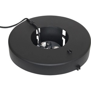 Schwarzer Velda Teichnebler für eine magische Teichdeko & Wasserspiele Atmosphäre.