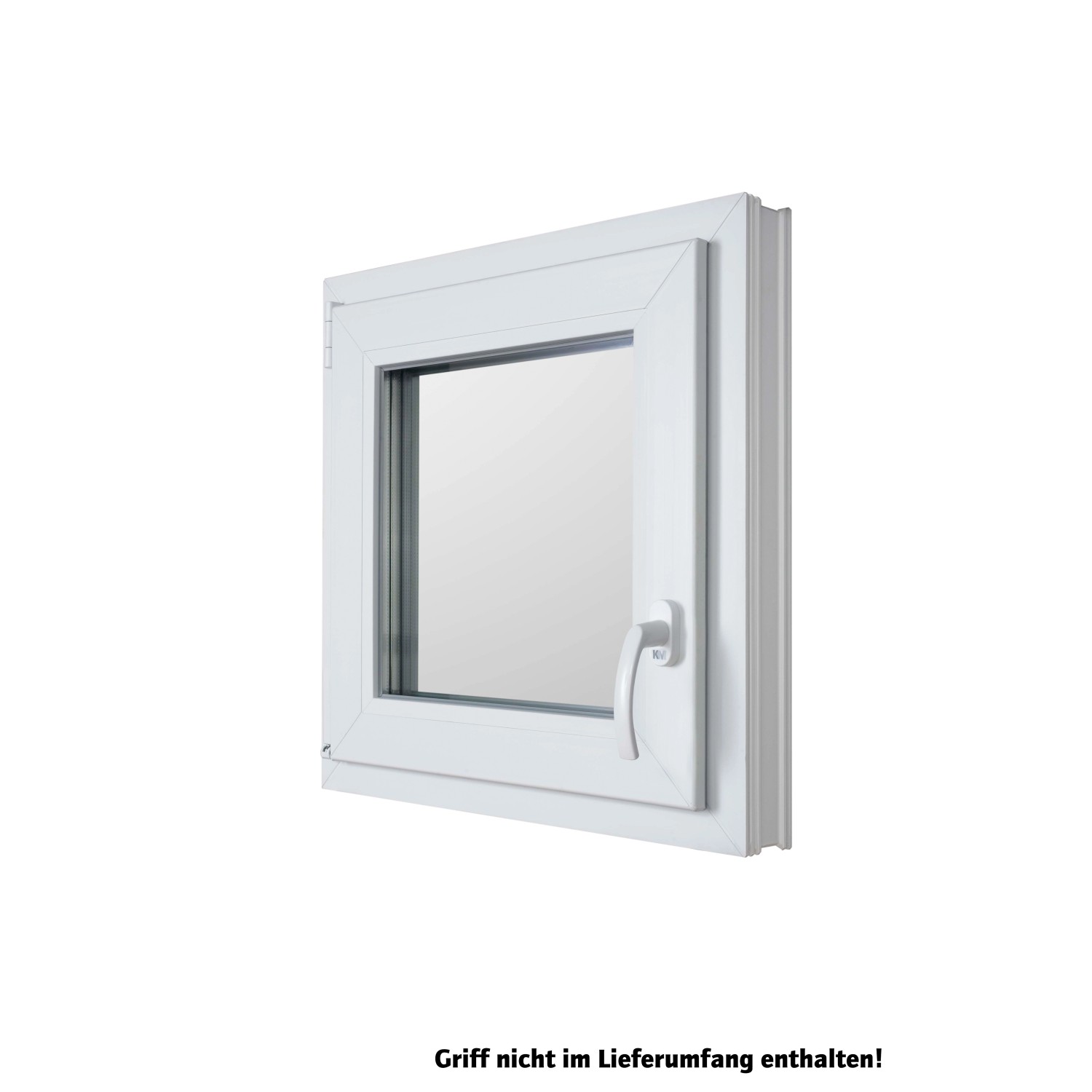 KM Meeth KunststoffFenster CL70P Weiß 115 cm x 115 cm Uw 0,90 DIN