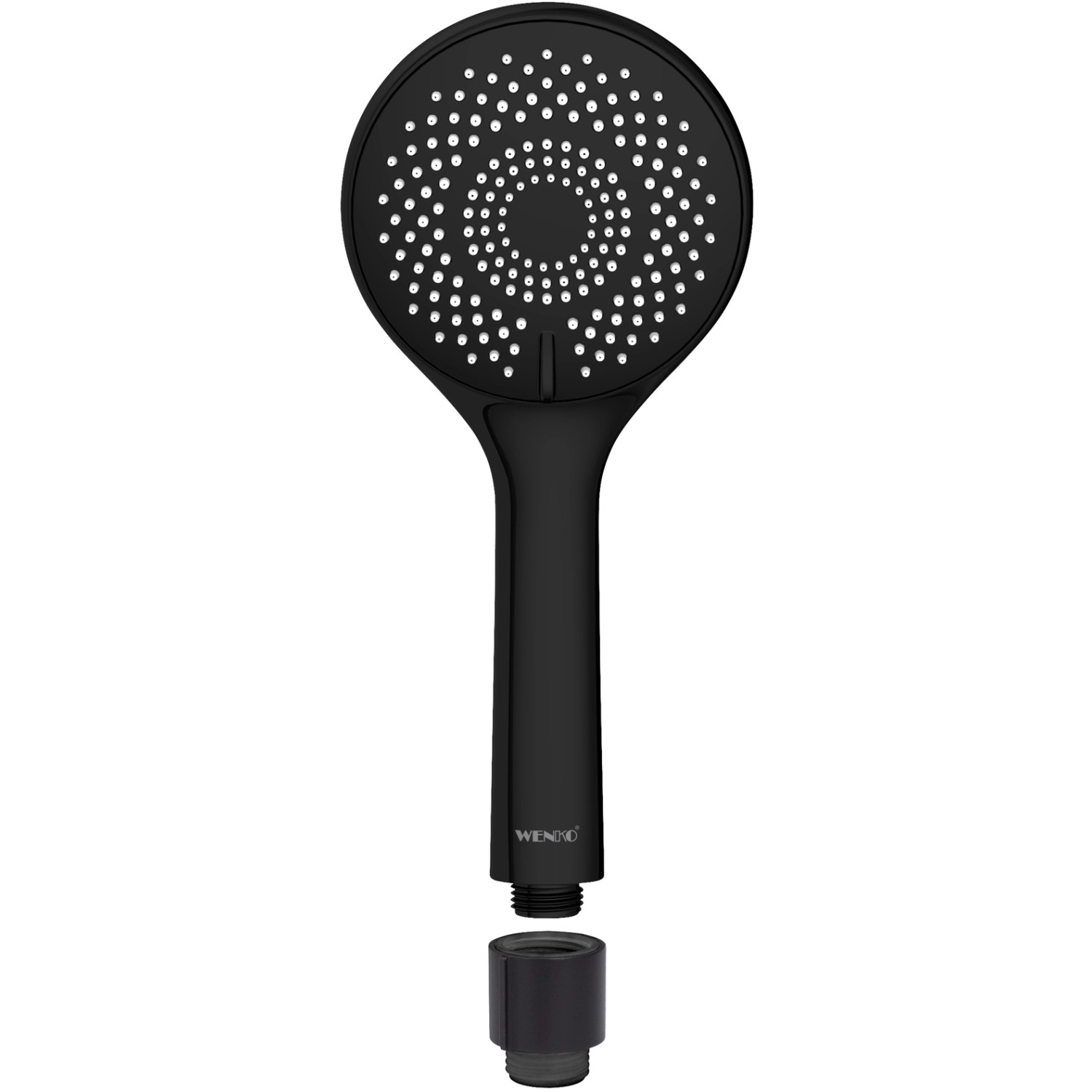 Wenko Wassersparer Watersaving Schwarz, universell passend für Mischdüsen.