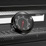 Detailaufnahme: Thermometer im Jamestown Gasgrill KNOX Master Class, das die Temperatur anzeigt.