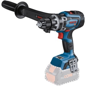 Bosch Professional Akku-Bohrschrauber GSR 18V-150 C solo mit Zusatzhandgriff.