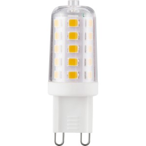 G9 LED Leuchtmittel 2700K, 300lm, 3W, 3er Set. Warmweißes Licht für Wohnräume.