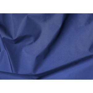Nahaufnahme: Dunkelblauer Sitzsack Big Foot Scuba (380 l) von Sitting Point. Detailaufnahme des Stoffes.