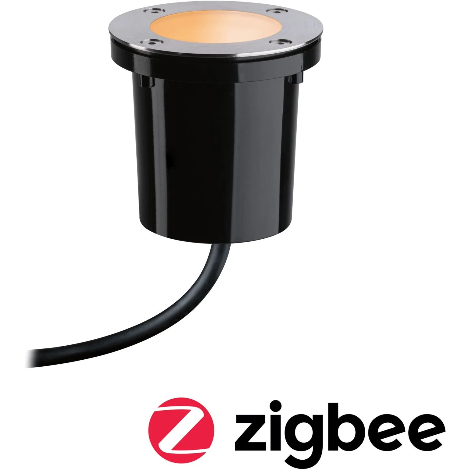 Paulmann LED-Bodeneinbaustrahler Plug & Shine ZigBee für den Außenbereich.