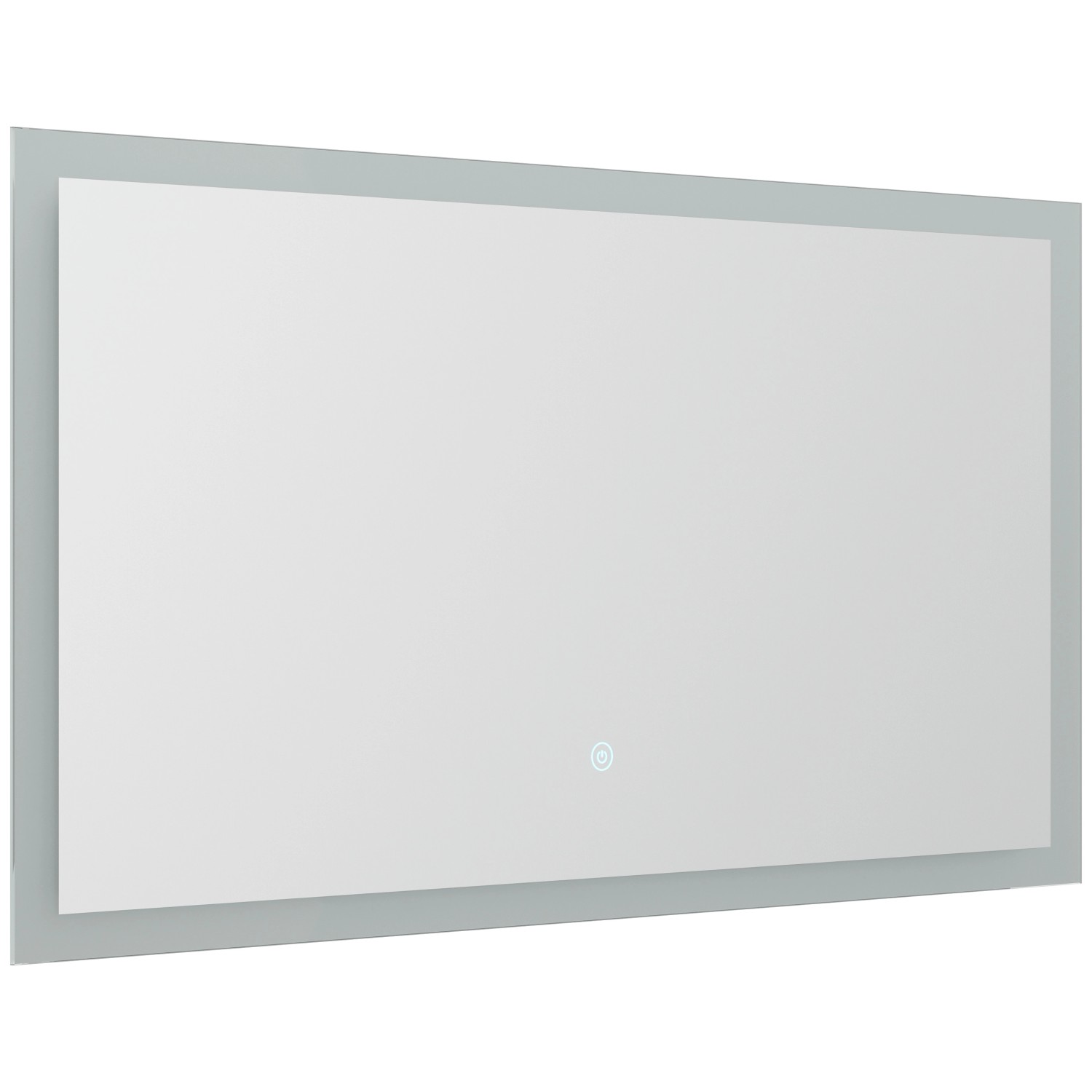 Posseik LED Spiegel 100x53cm mit Touch-Bedienung für Bad & Wohnraum.