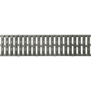 ACO Self Hexaline 2.0 Stegrost, Kunststoff, schwarz, 100cm. Entwässerungsrinne mit Microgrip für hohe Rutschsicherheit.