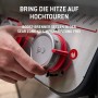 Detailaufnahme: Weber Gasgrill E-325 GBS Spirit, Sear Boost Funktion am Brenner.