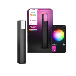 Philips Hue Turaco Wegeleuchte: Smarte Außenleuchte mit Farbwechsel und App-Steuerung.