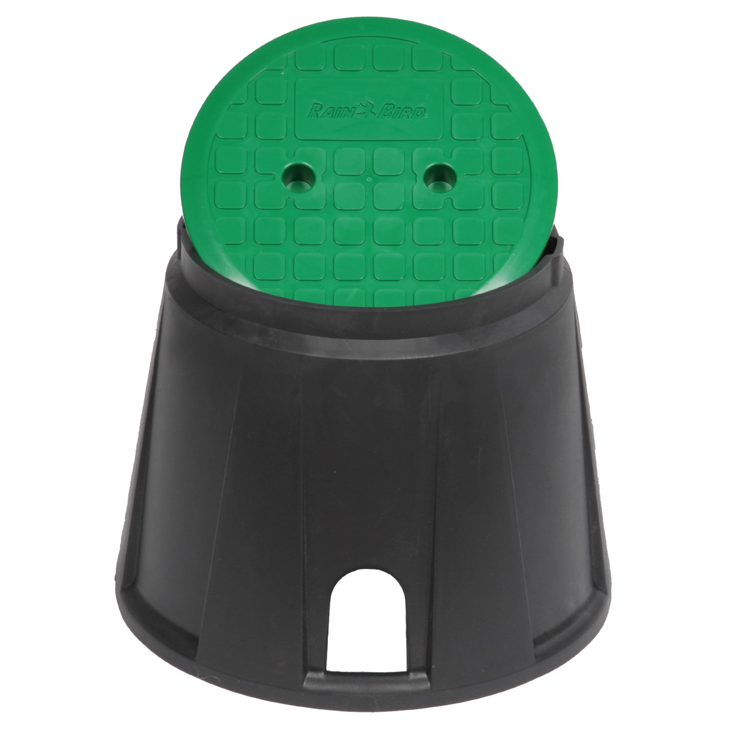 Rain Bird Ventilbox, rund, grün, für 1 Ventil. Schutz für Magnetventile im Garten.