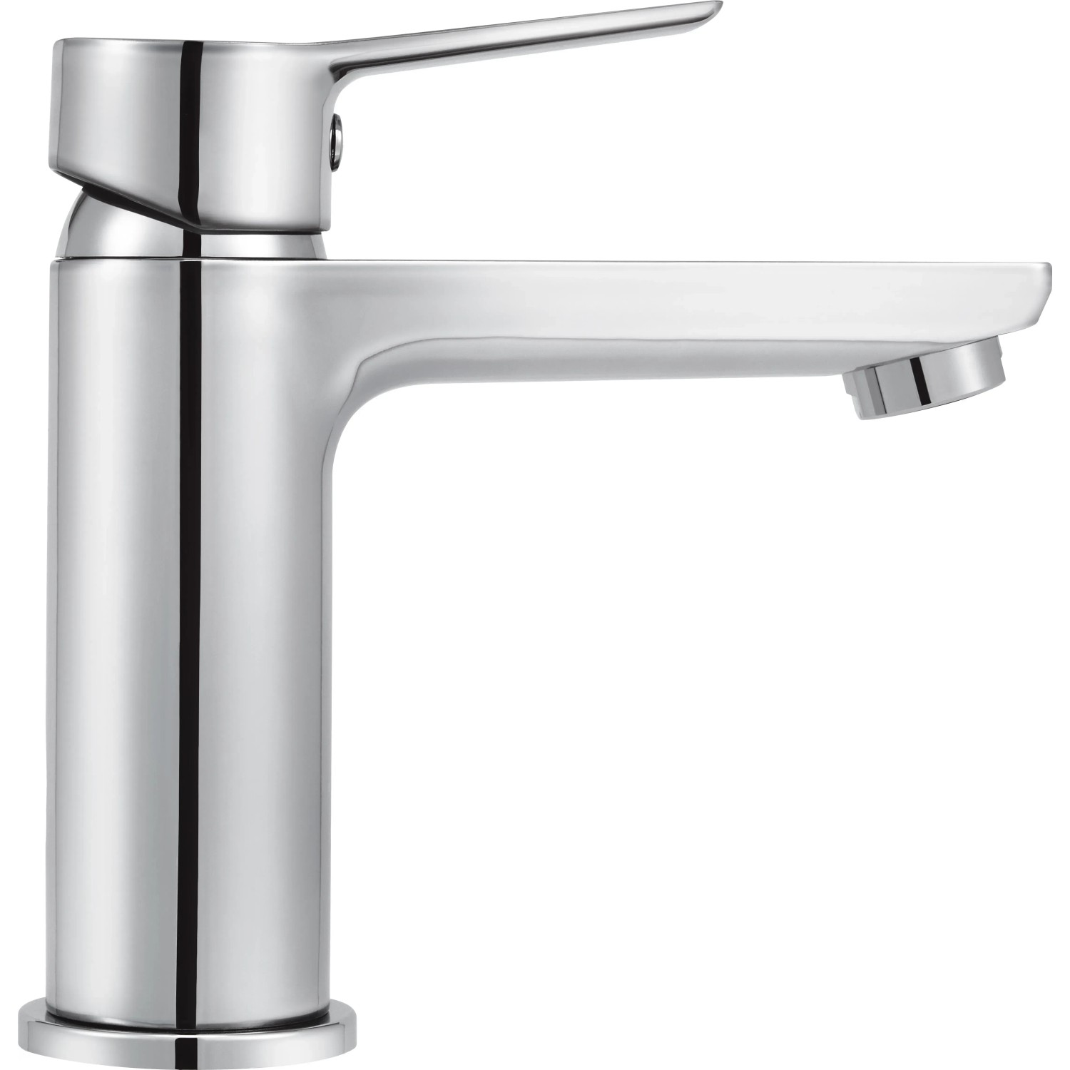 baliv Waschtischarmatur WT-600 Chrom, Einhebelmischer mit Pop-up Ventil für Waschbecken.