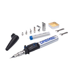 Dremel VersaTip Lötkolben 2000-7 Set mit Zubehör für Brandmalerei, Heißschneiden und Löten.