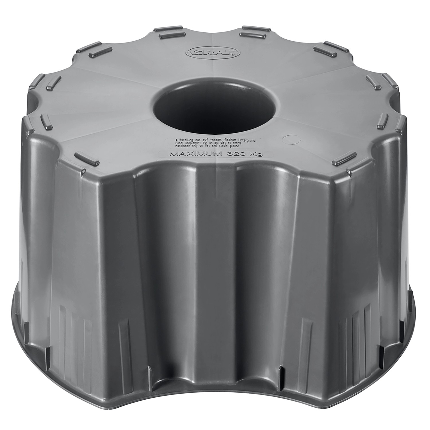 Garantia Regentonnen Unterstand 203 / 210 / 300 l Graphite Grey kaufen