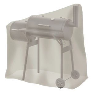Tepro Abdeckhaube für Smoker Klein, wasserabweisend, schützt den Grill vor Wettereinflüssen.