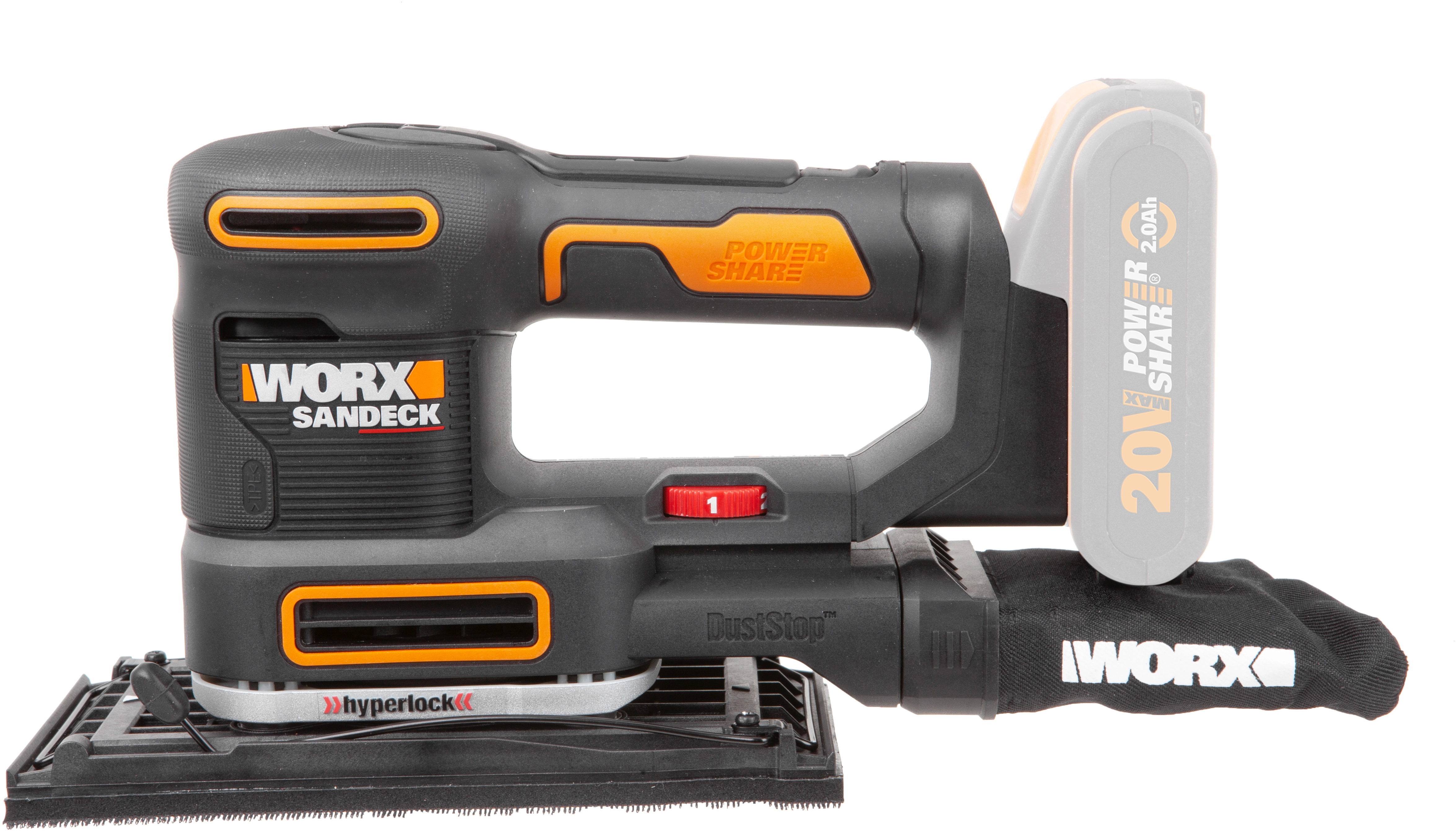 Worx 20 V Akku Multifunktionsschleifer WX820.9 Solo kaufen bei OBI