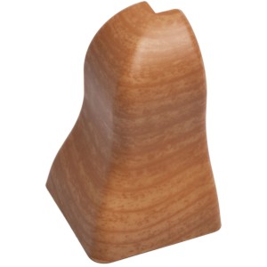 OBI Außenecke Kirsche (2 Stk.) für Sockelleisten, Kunststoff, zur werkzeuglosen Verlegung.