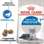 Royal Canin Indoor 7+ Trockenfutter für ältere Wohnungskatzen im 0,4 kg Sack.