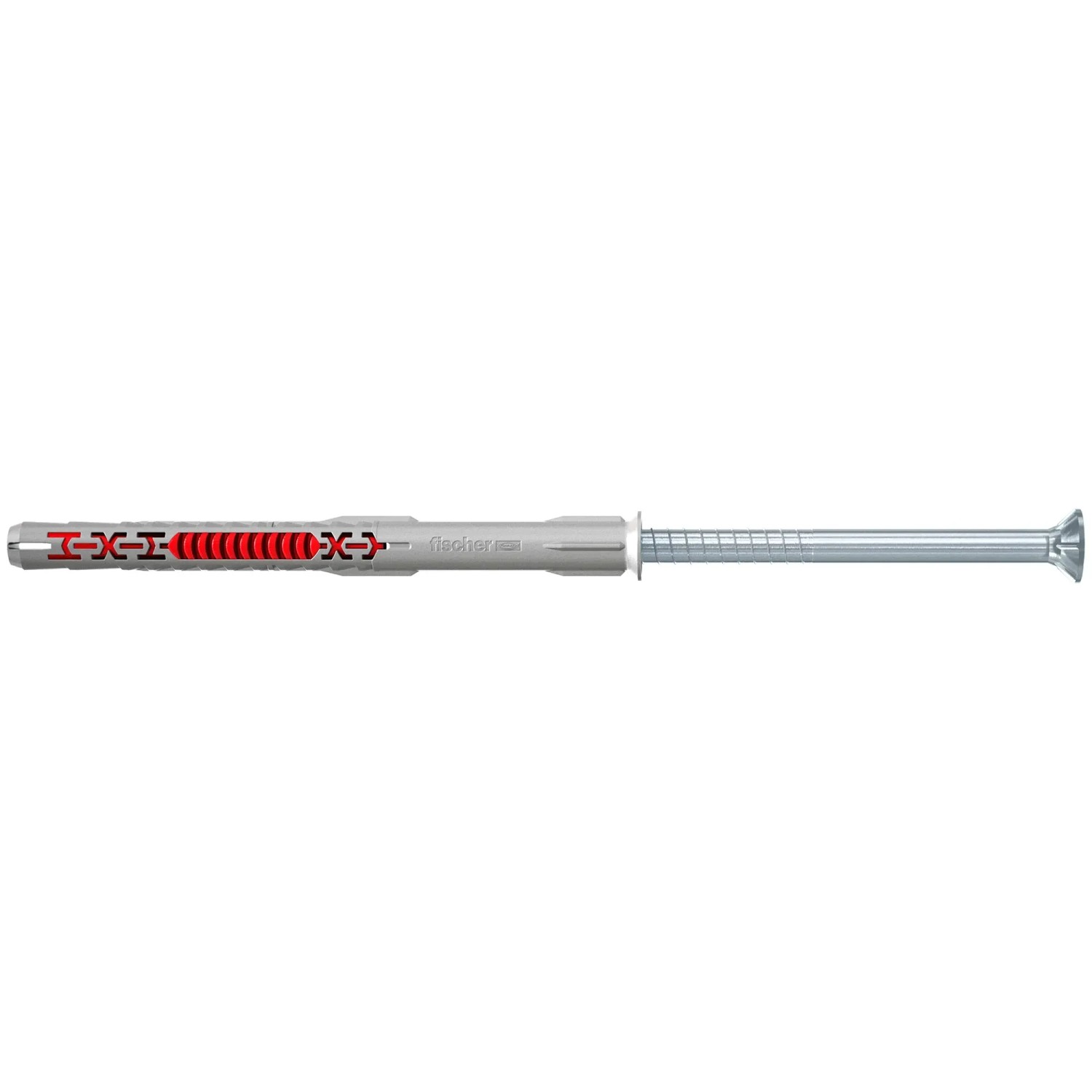 Fischer DuoXpand Langschaftdübel mit Senkkopfschraube, 10x140mm, 4 Stück.