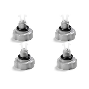 Intex Entlüftungsventile und O-Ringe (4er-Set) für Pool Ersatzteile.