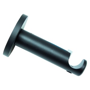 Gardinia Träger Memphis offen Schwarz 7,5 cm