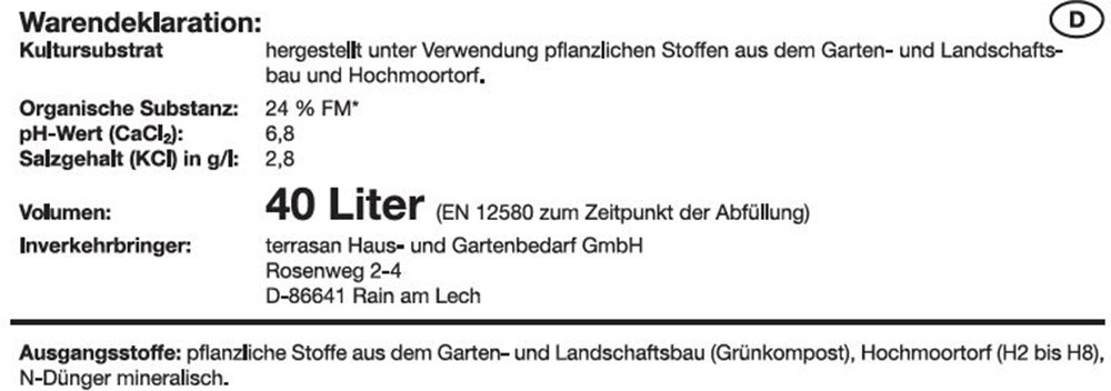 Universal Blumenerde 40 l kaufen bei OBI