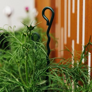 Bellissa Dahlien Stütze Mainau, 70 cm, grün, Rankhilfe für Gartenpflanzen.