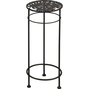 Blumenständer Monstera Metall Ø 20 cm x 50 cm Anthrazit