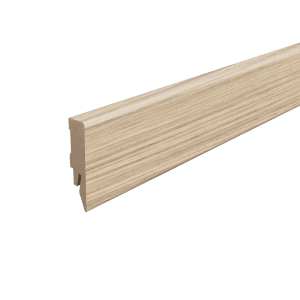 Egger Sockelleiste L608 Kubisch für Fußboden Berdal 6 cm Eiche Hell