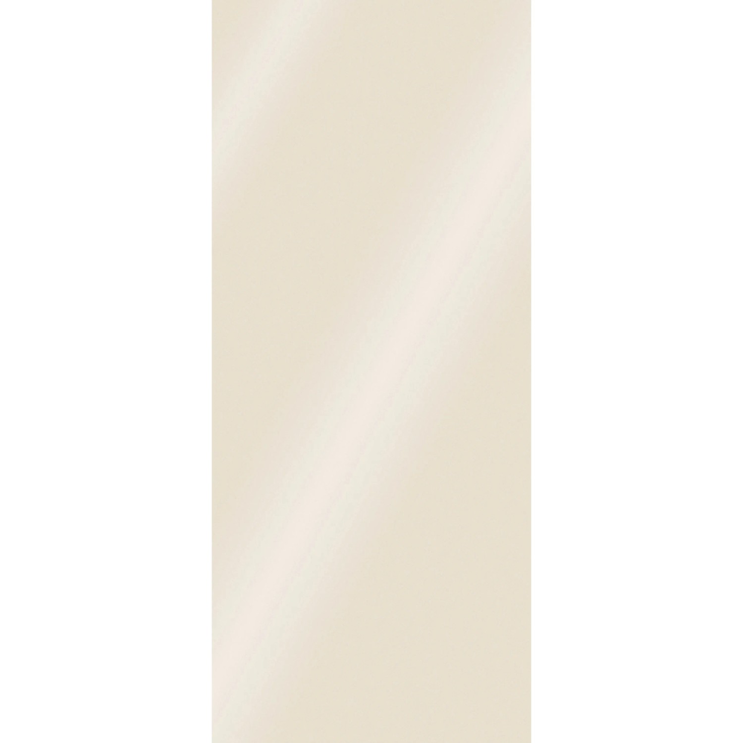Hochglänzende, creme-beige Schulte Duschrückwand DecoDesign, 100x255 cm.