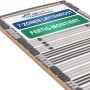 Vormontierter 7-Zonen Lattenrost 110x200 cm mit Federleisten, hergestellt in Deutschland.