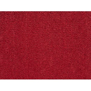 Roter Teppichboden Verona als Meterware, 400 cm breit. Strapazierfähiger Teppich.