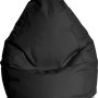 Schwarzer Sitting Point Sitzsack Brava, 120 l, für Kinderzimmer und zum Relaxen.