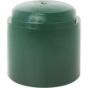 Grünes Alberts Einschlagwerkzeug für Rundholzpfosten bis Ø 95mm.