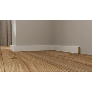 FN Neuhofer Kernsockelleiste FN Turn-X040 Weiß 4 cm x 240 cm