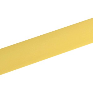 Goldenes Arcansas Treppenkantenprofil aus Aluminium, 6x25x1000 mm.