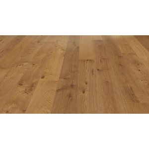 Living by Haro Parkett Eiche Mocca, strukturiert, Landhausdiele mit Naturöl-Oberfläche.